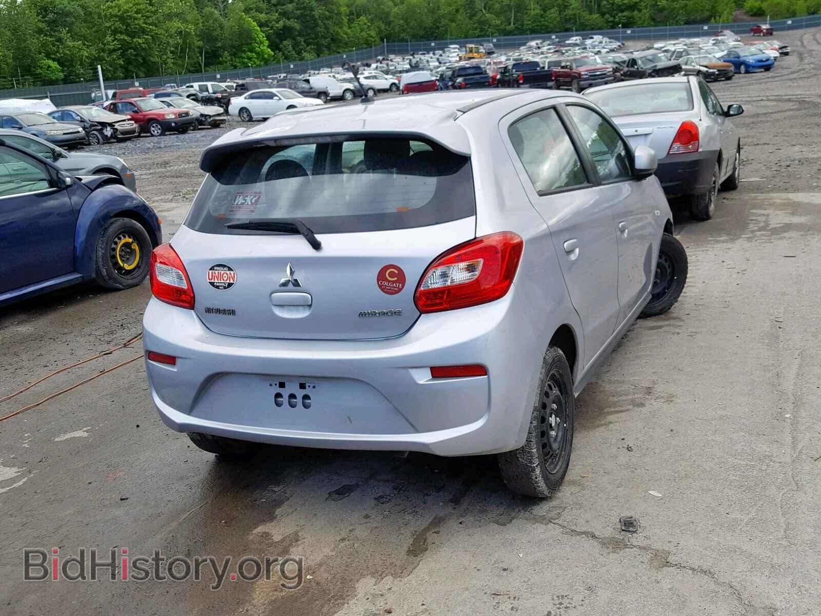 2017 MITSUBISHI MIRAGE - VIN: ML32A3HJXHH013682 - Фото 4