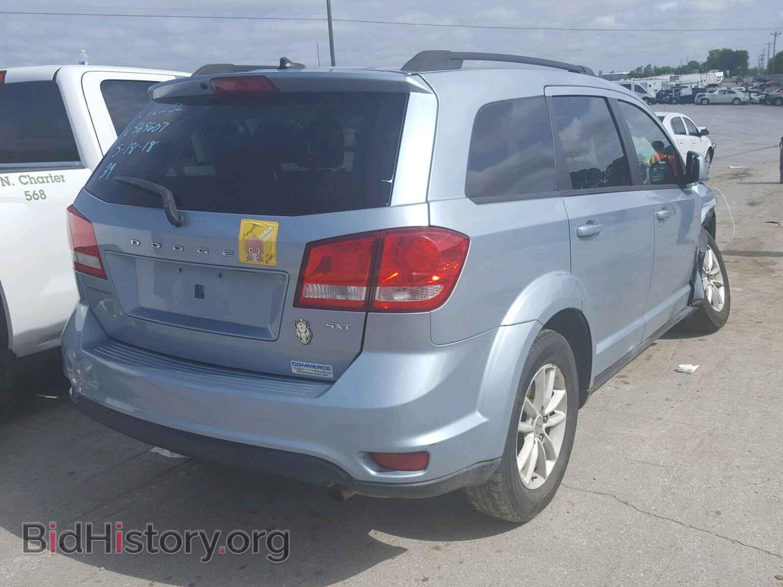 2013 DODGE JOURNEY - VIN: 3C4PDCBB6DT565607 - Фото 4