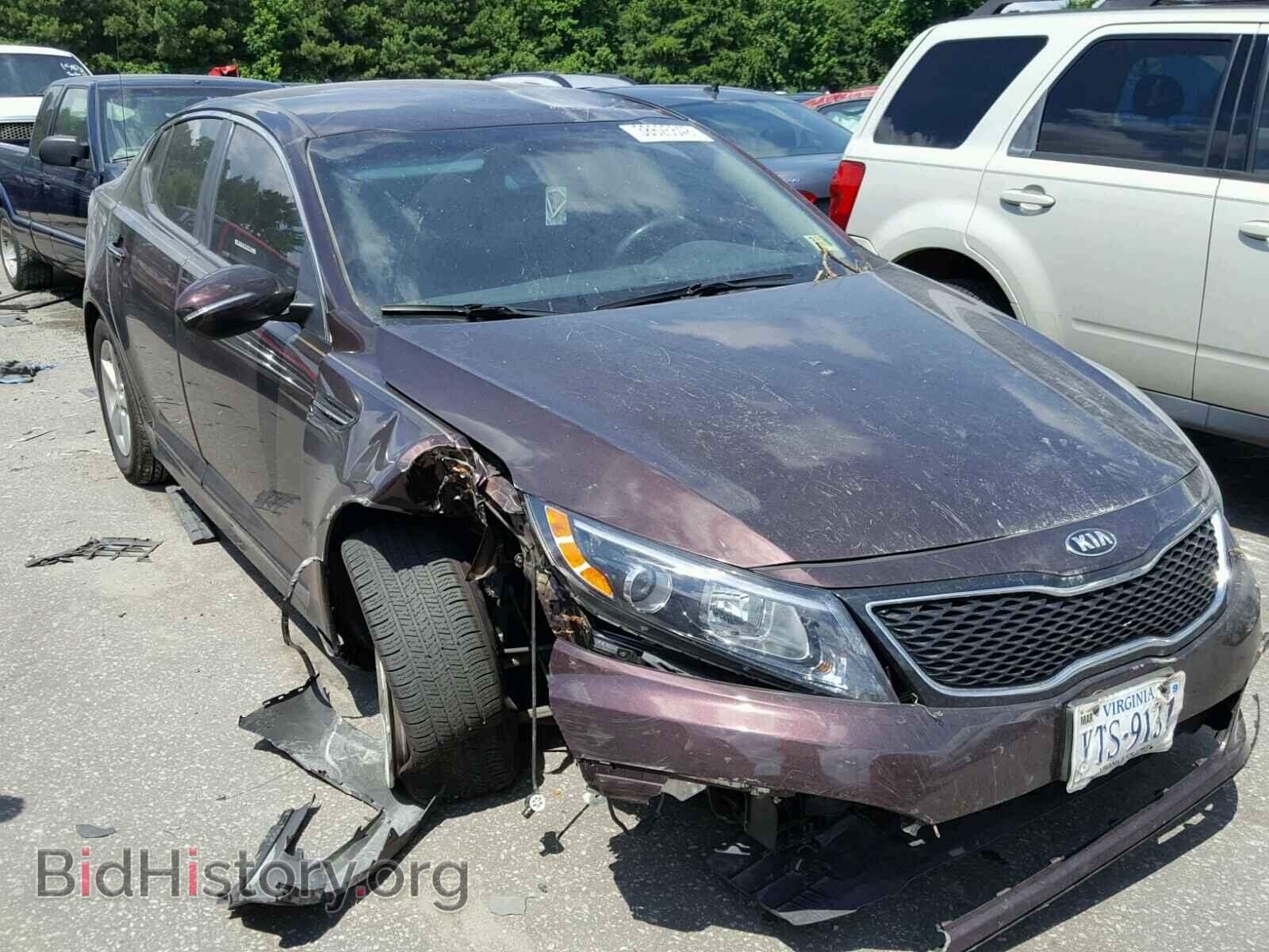 Photo 5XXGM4A77EG306754 - KIA OPTIMA 2014