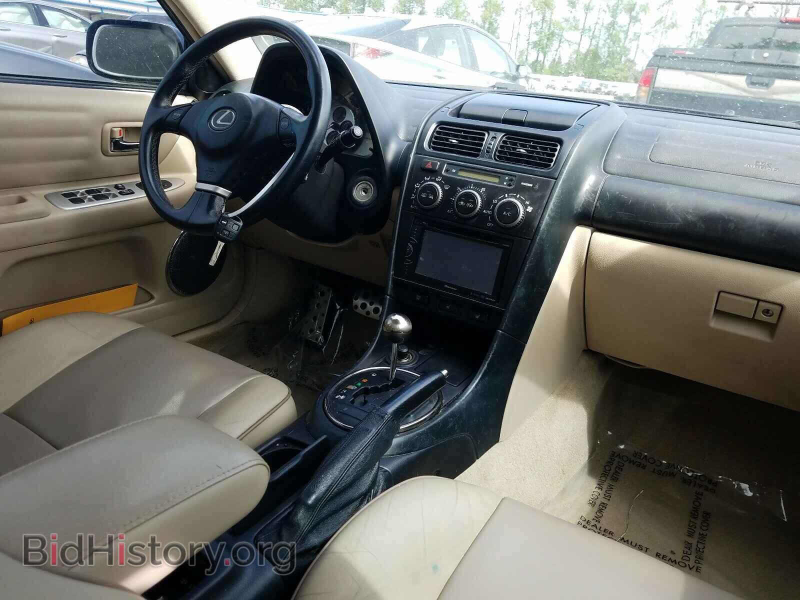 2005 LEXUS IS - VIN: JTHBD192050100323 - Фото 9