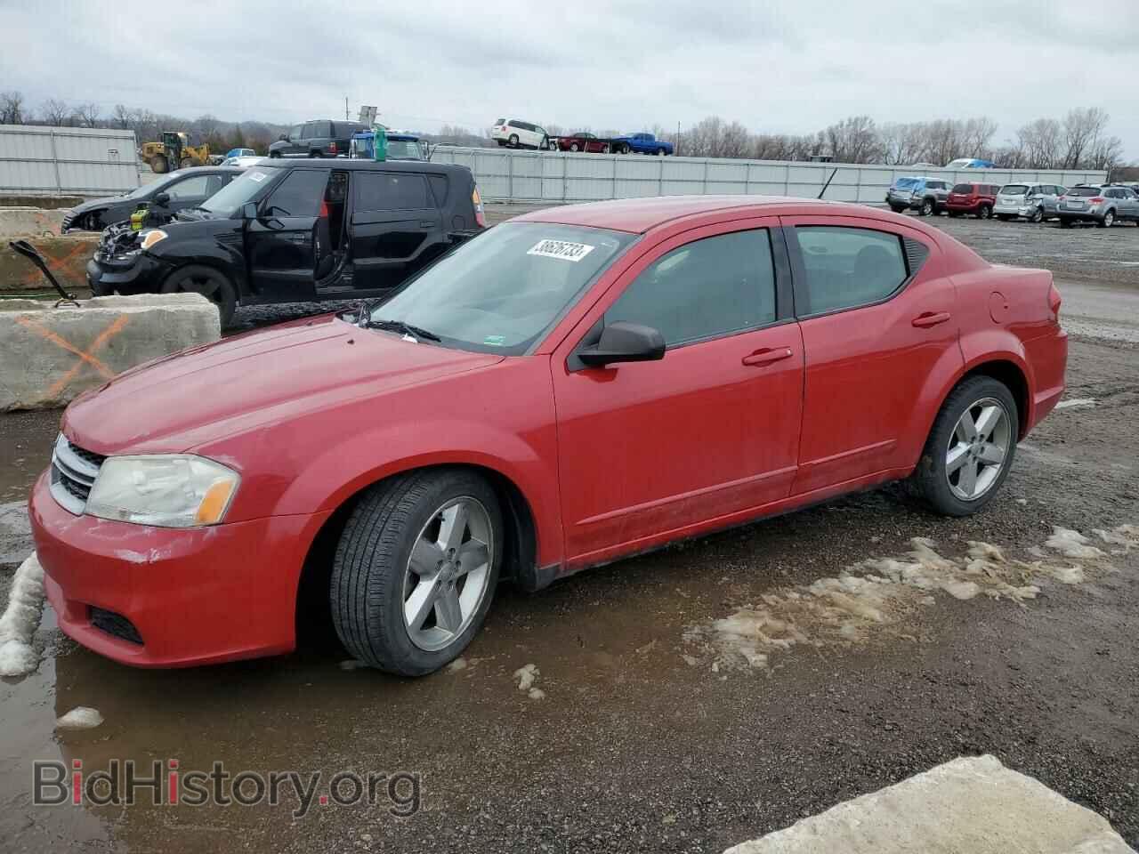 Photo 1C3CDZAB2CN185394 - DODGE AVENGER 2012