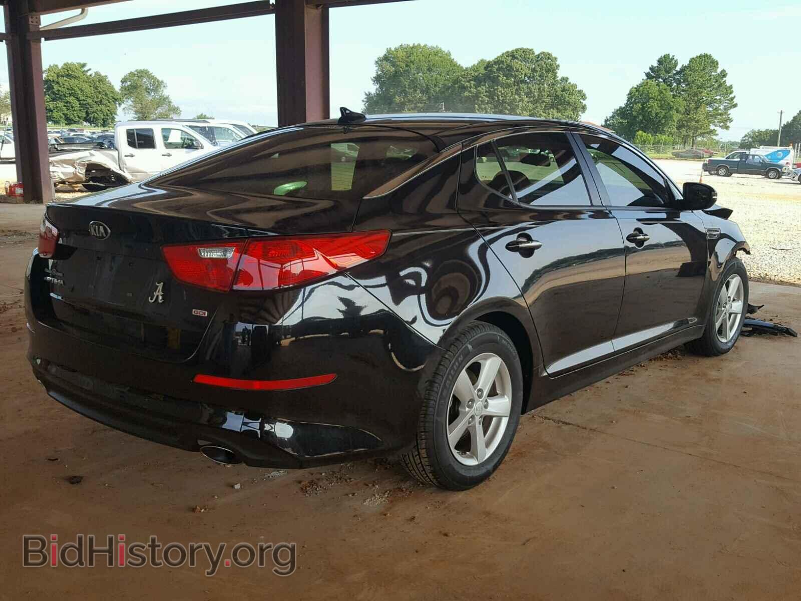 2015 KIA OPTIMA - VIN: KNAGM4A76F5660185 - Photo 4