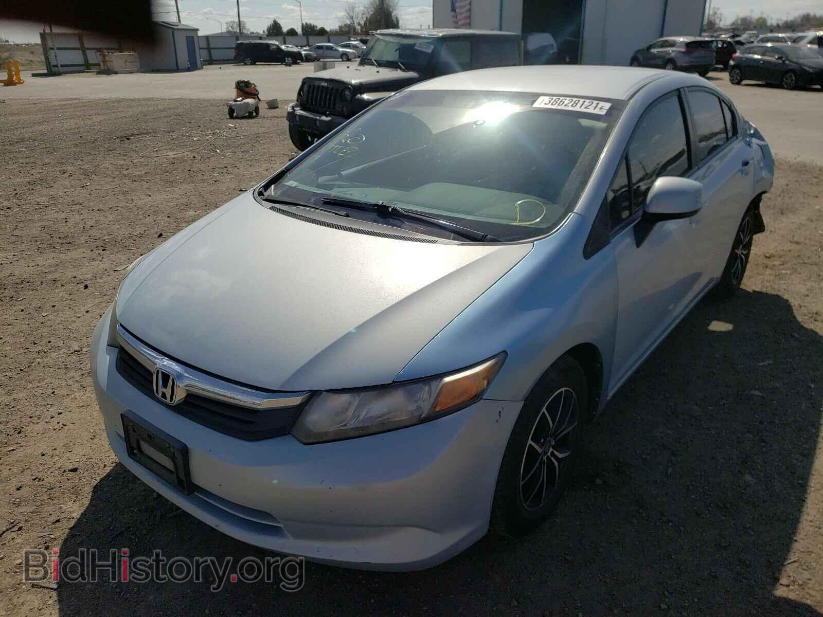 2012 HONDA CIVIC - VIN: 2HGFB2F55CH512129 - Фото 2