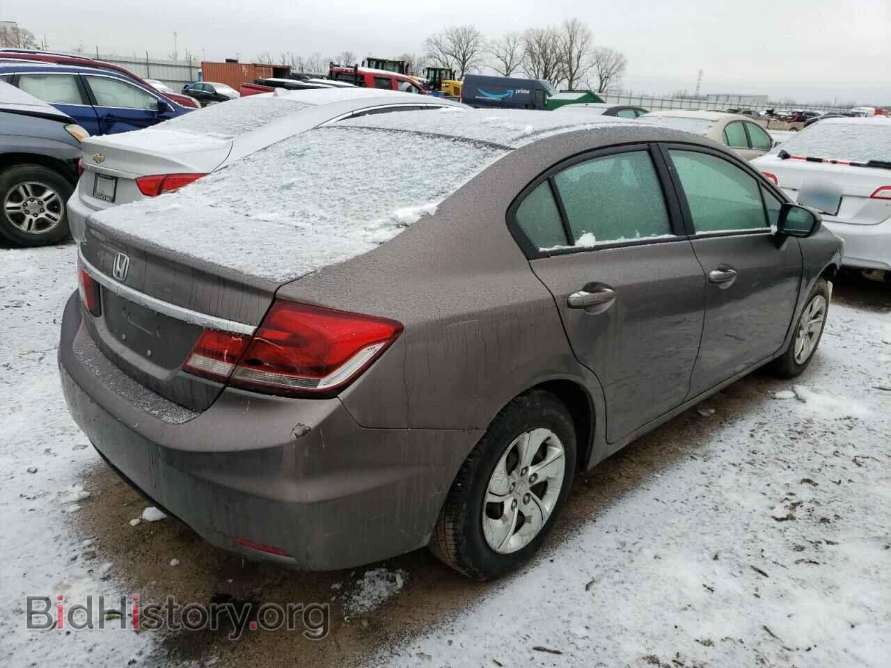 2014 HONDA CIVIC - VIN: 19XFB2F57EE006220 - Фото 3
