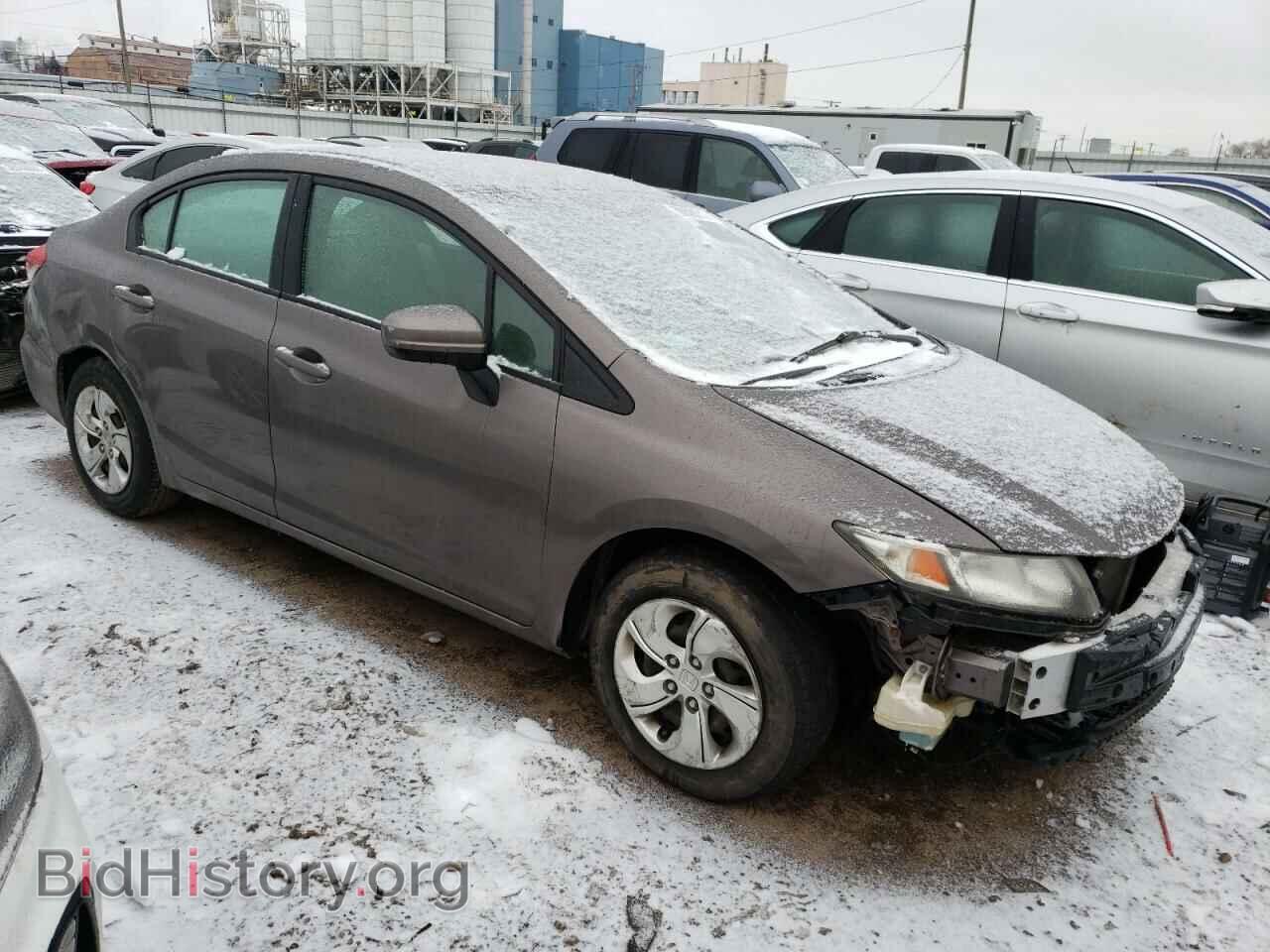2014 HONDA CIVIC - VIN: 19XFB2F57EE006220 - Фото 4