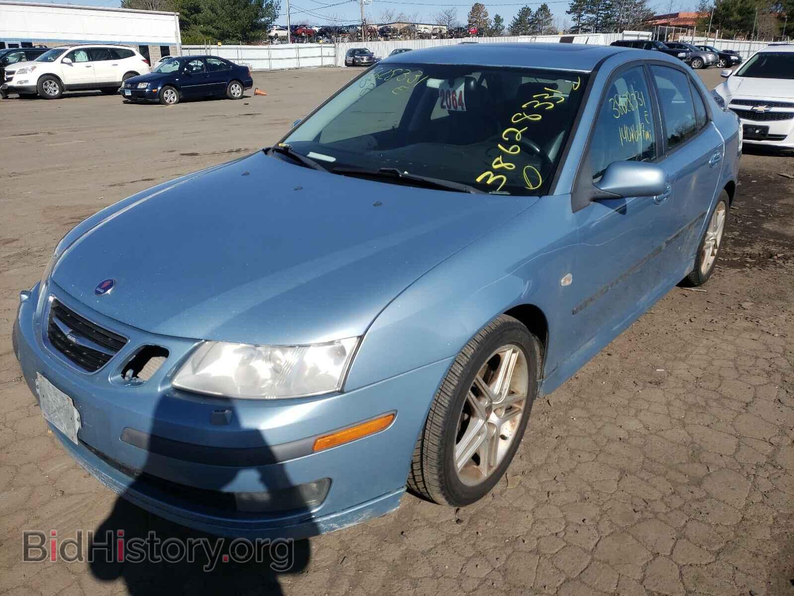 2007 SAAB 9 3 - VIN: YS3FD49Y071134227 - Фото 2