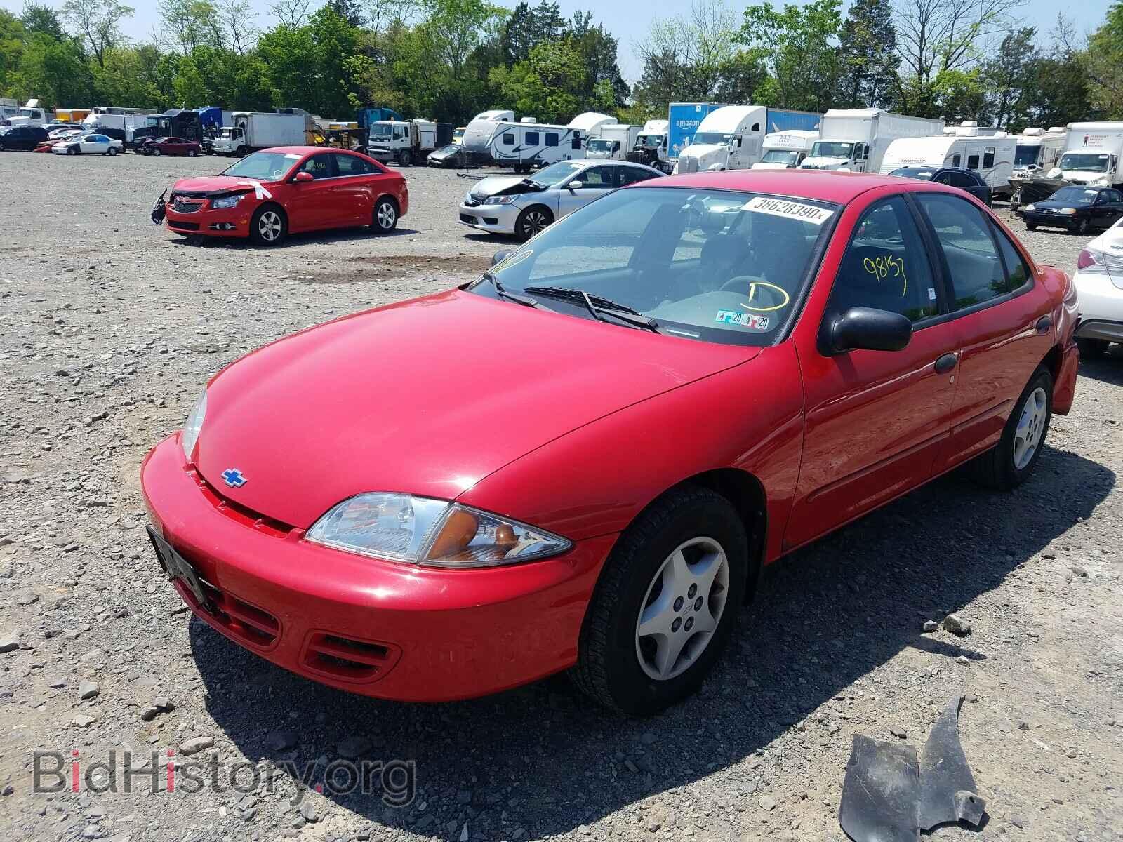2002 CHEVROLET CAVALIER - VIN: 1G1JC524127222669 - Фото 2