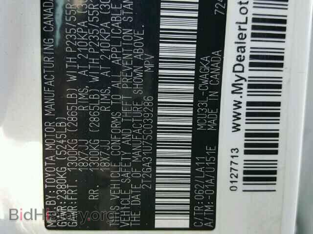 2005 LEXUS RX330 - VIN: 2T2GA31U75C039286 - Фото 10