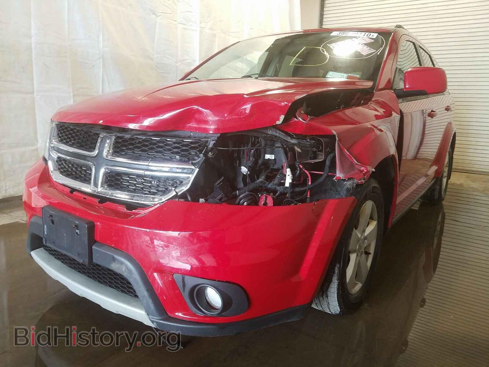 2012 DODGE JOURNEY - VIN: 3C4PDCBG8CT344830 - Фото 2