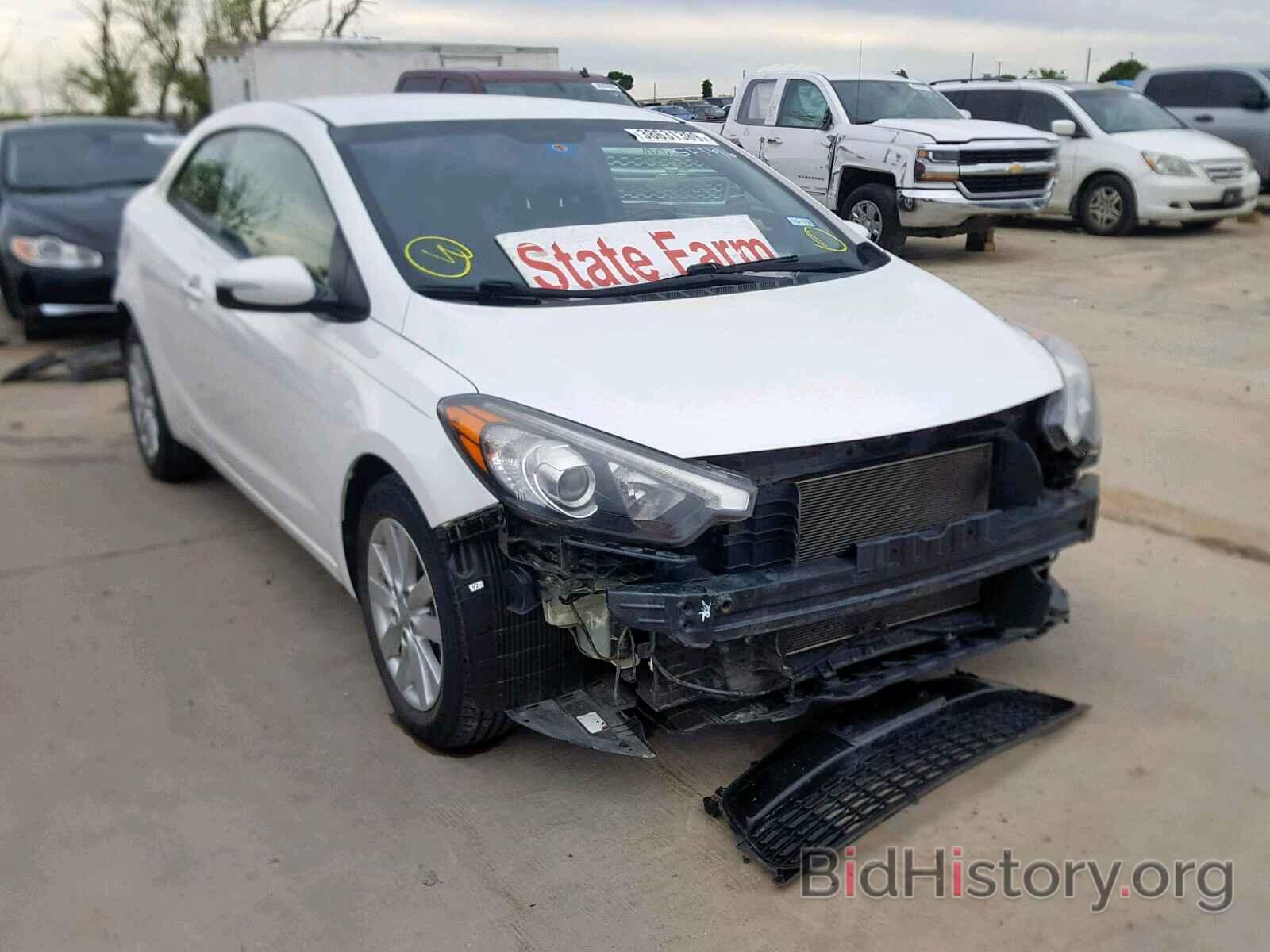 Photo KNAFX6A8XE5244047 - KIA FORTE EX 2014