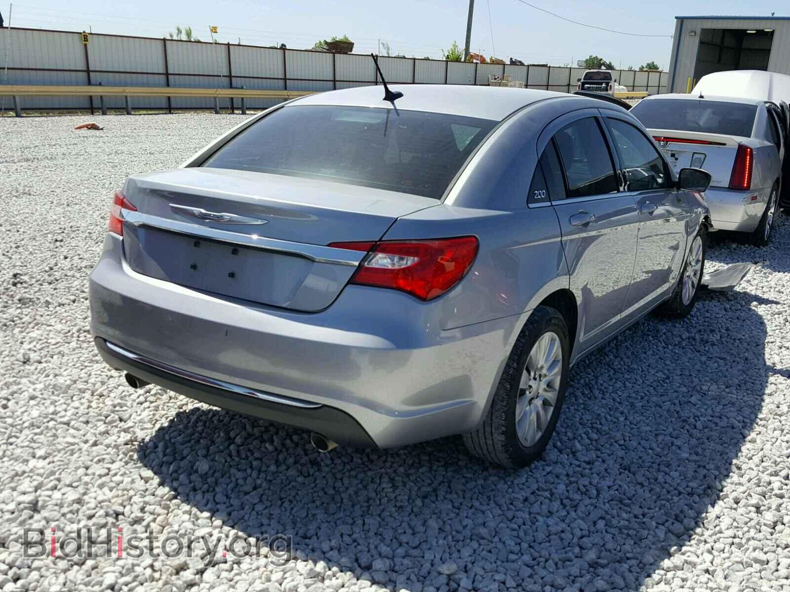 2013 CHRYSLER 200 - VIN: 1C3CCBAG3DN767298 - Фото 4