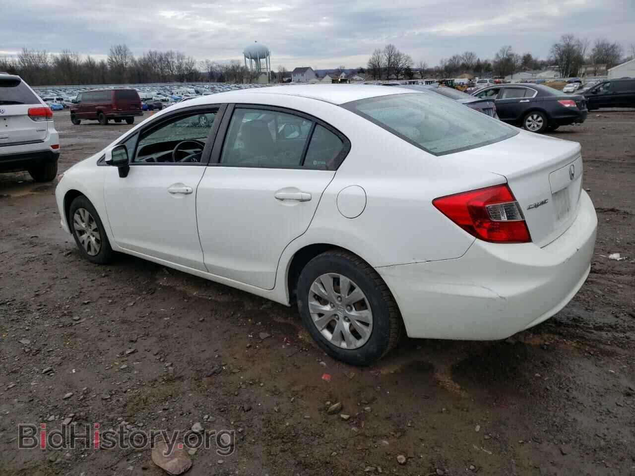 2012 HONDA CIVIC - VIN: 19XFB2F56CE329705 - Фото 2