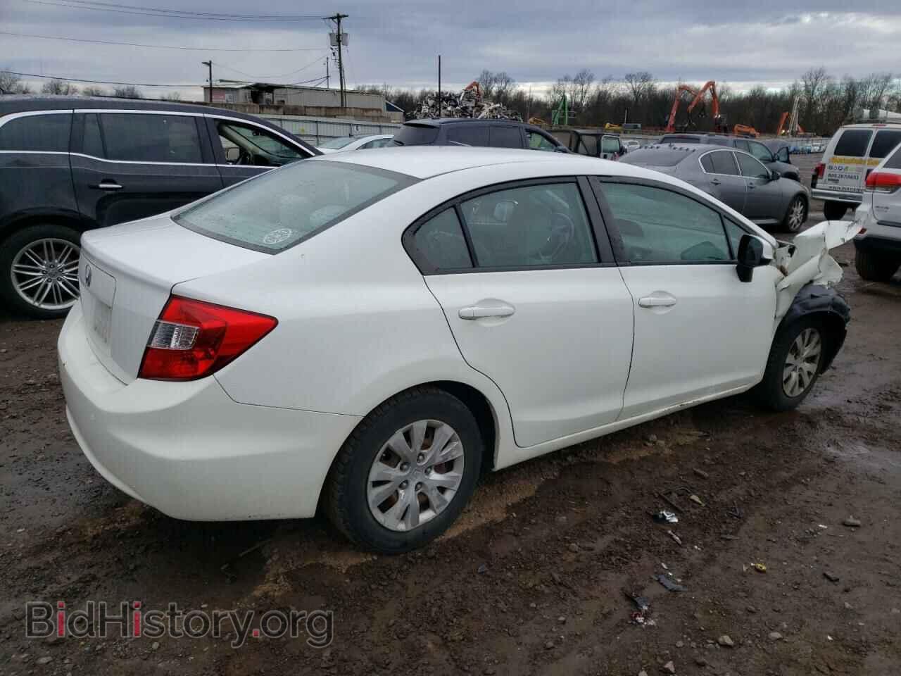 2012 HONDA CIVIC - VIN: 19XFB2F56CE329705 - Фото 3