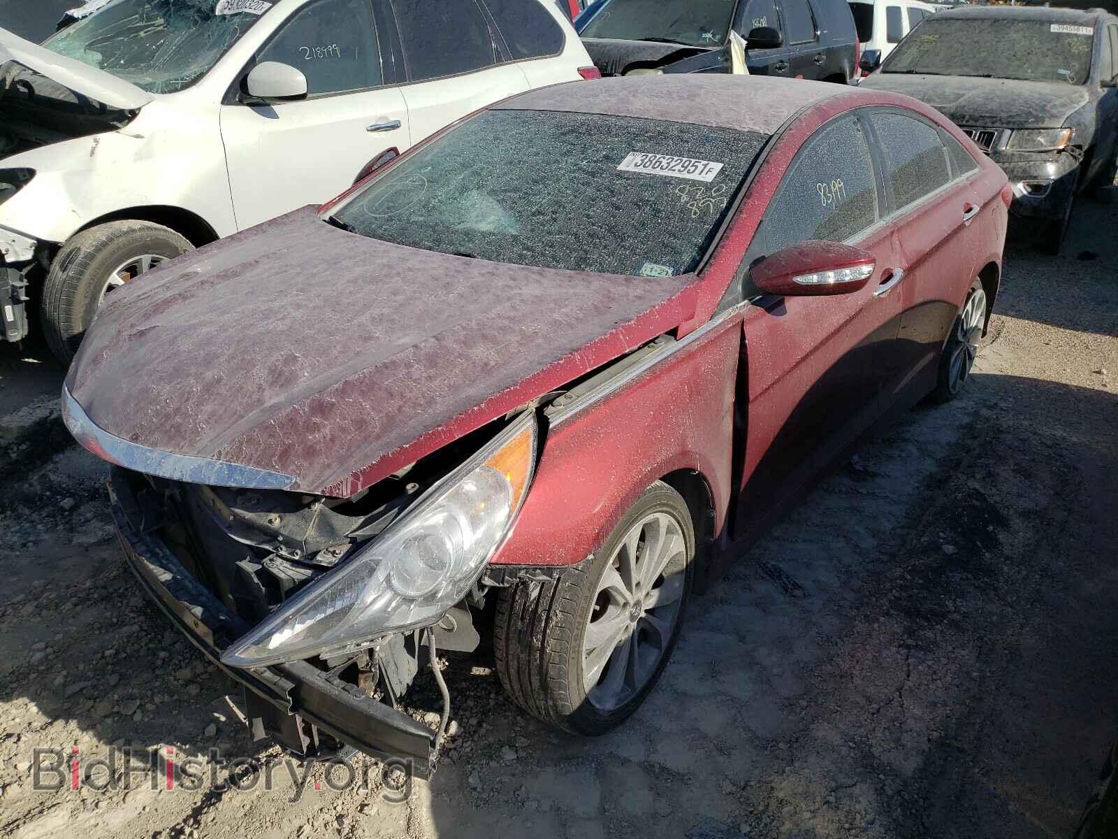 2014 HYUNDAI SONATA - VIN: 5NPEC4AC8EH820897 - Фото 2