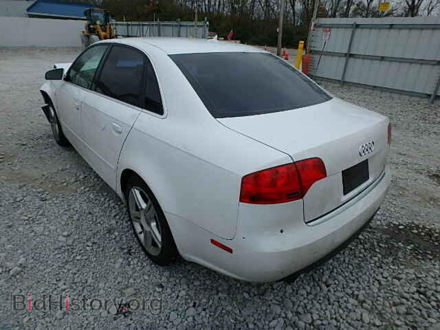 2007 AUDI A4 - VIN: WAUDF78E77A075336 - Фото 3