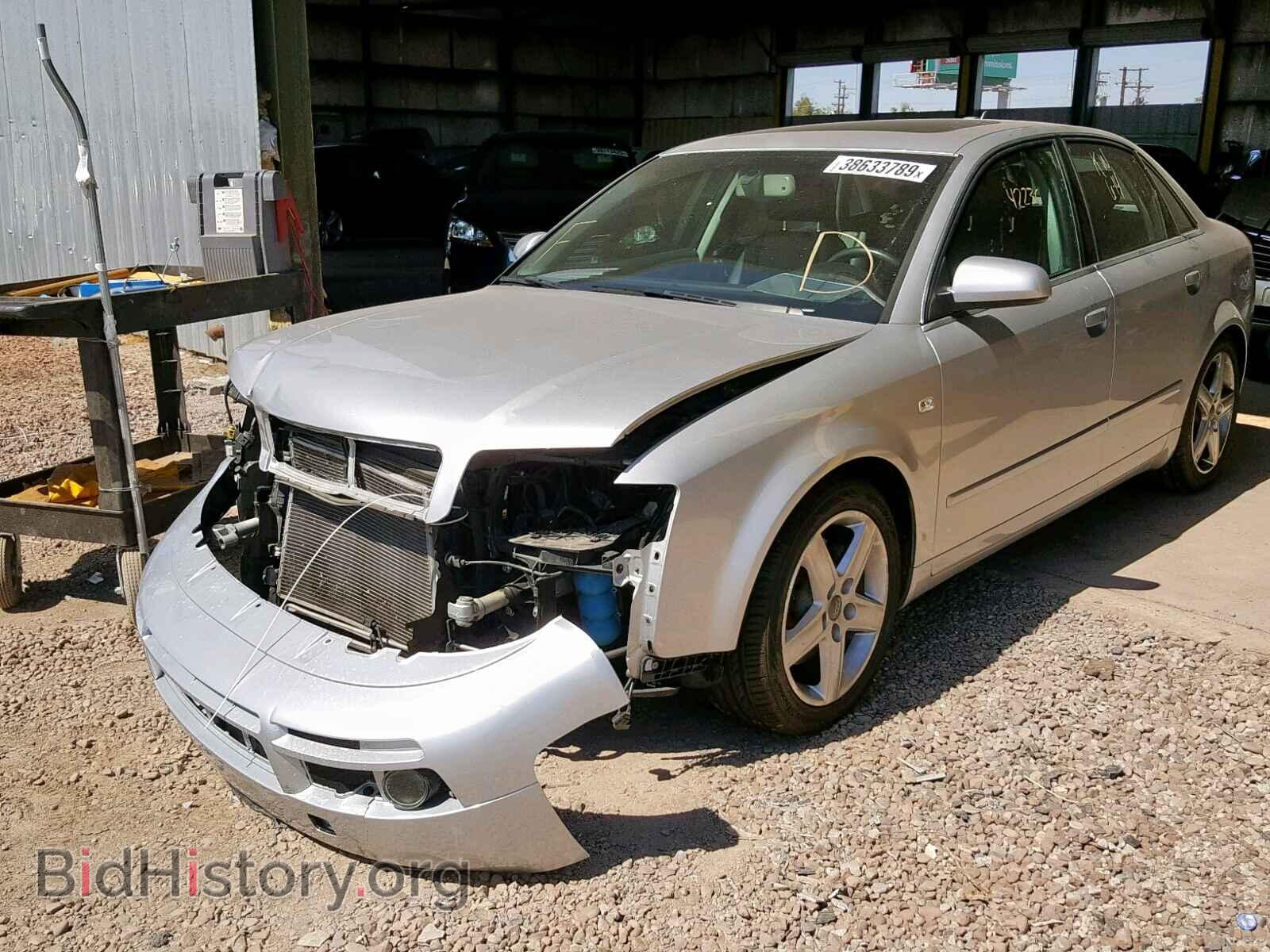 2005 AUDI A4 - VIN: WAULT68E55A020766 - Фото 2