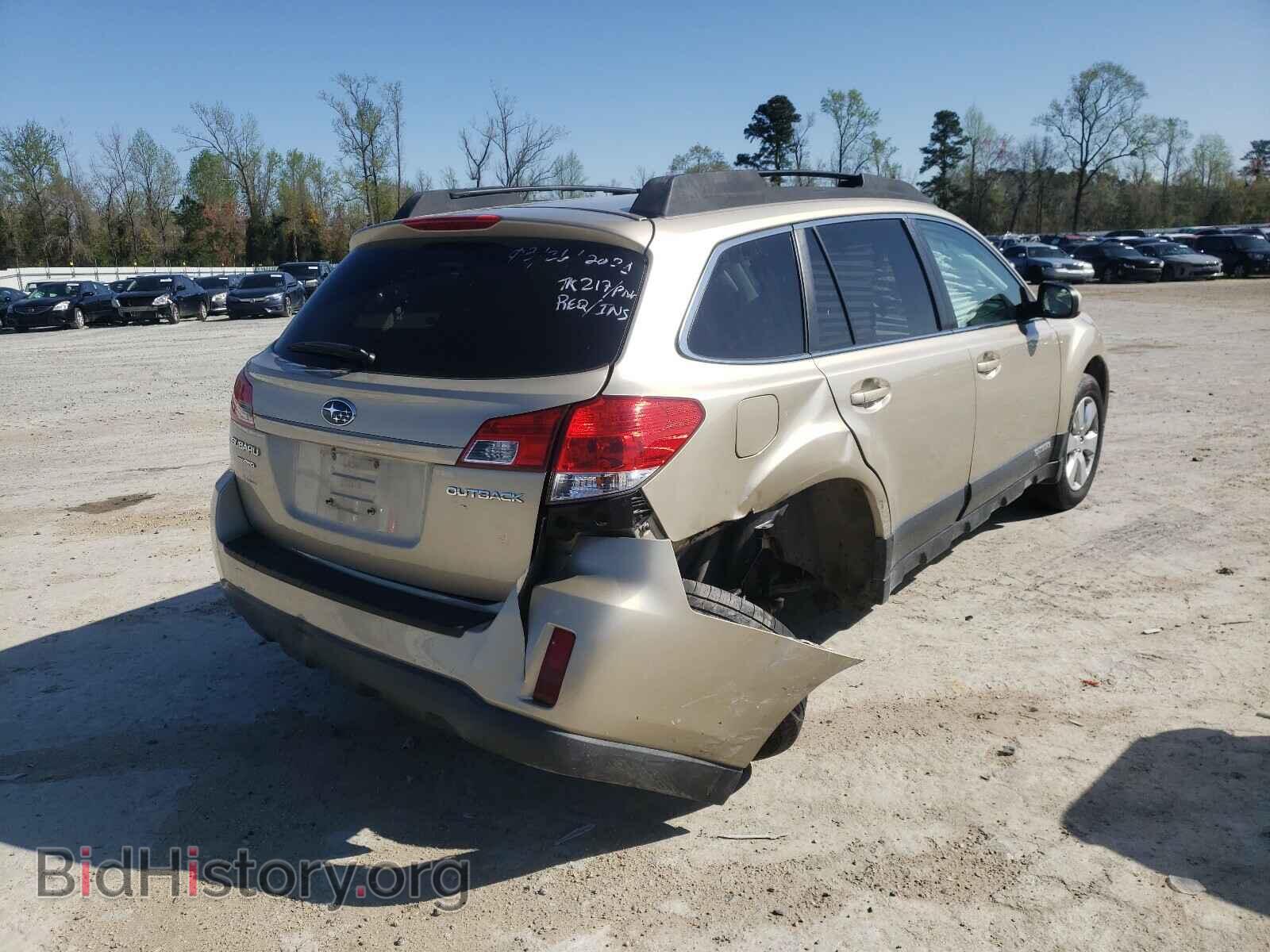 2010 SUBARU OUTBACK - VIN: 4S4BRCCC9A3386077 - Фото 4
