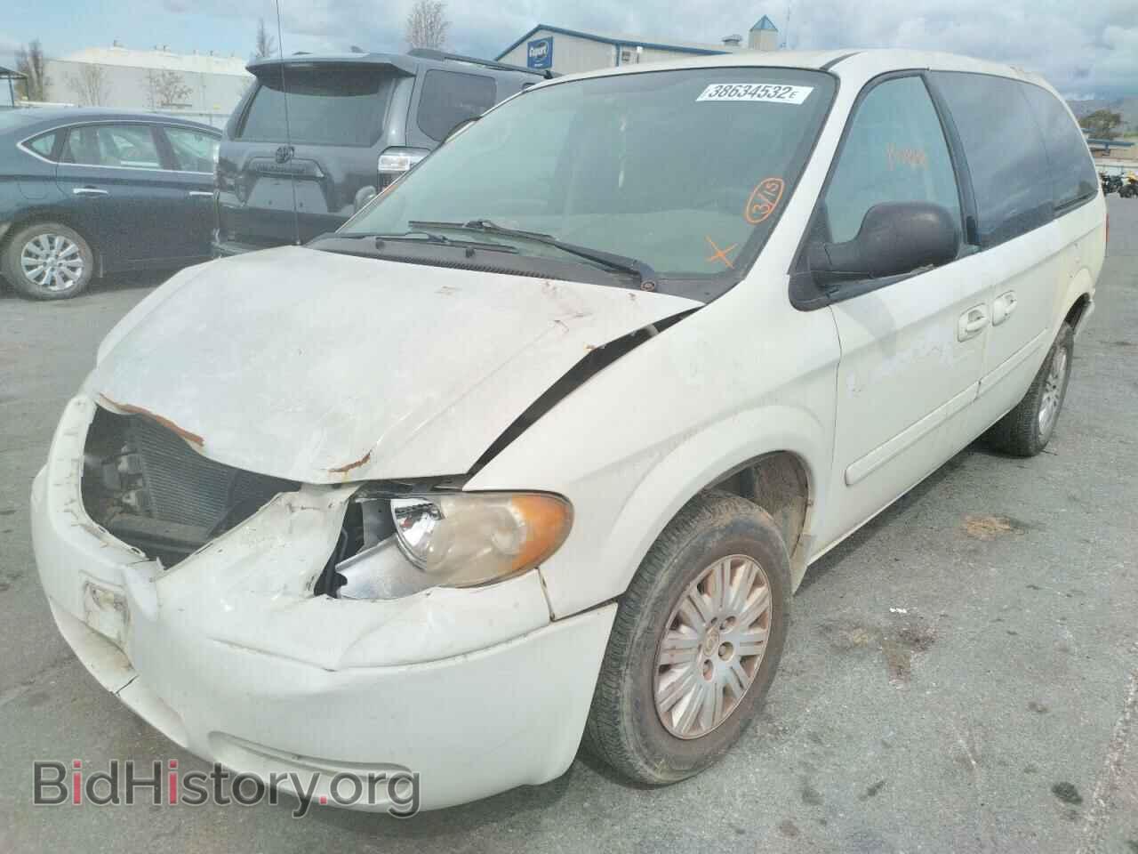 2007 CHRYSLER MINIVAN - VIN: 1A4GP44R87B180850 - Фото 2