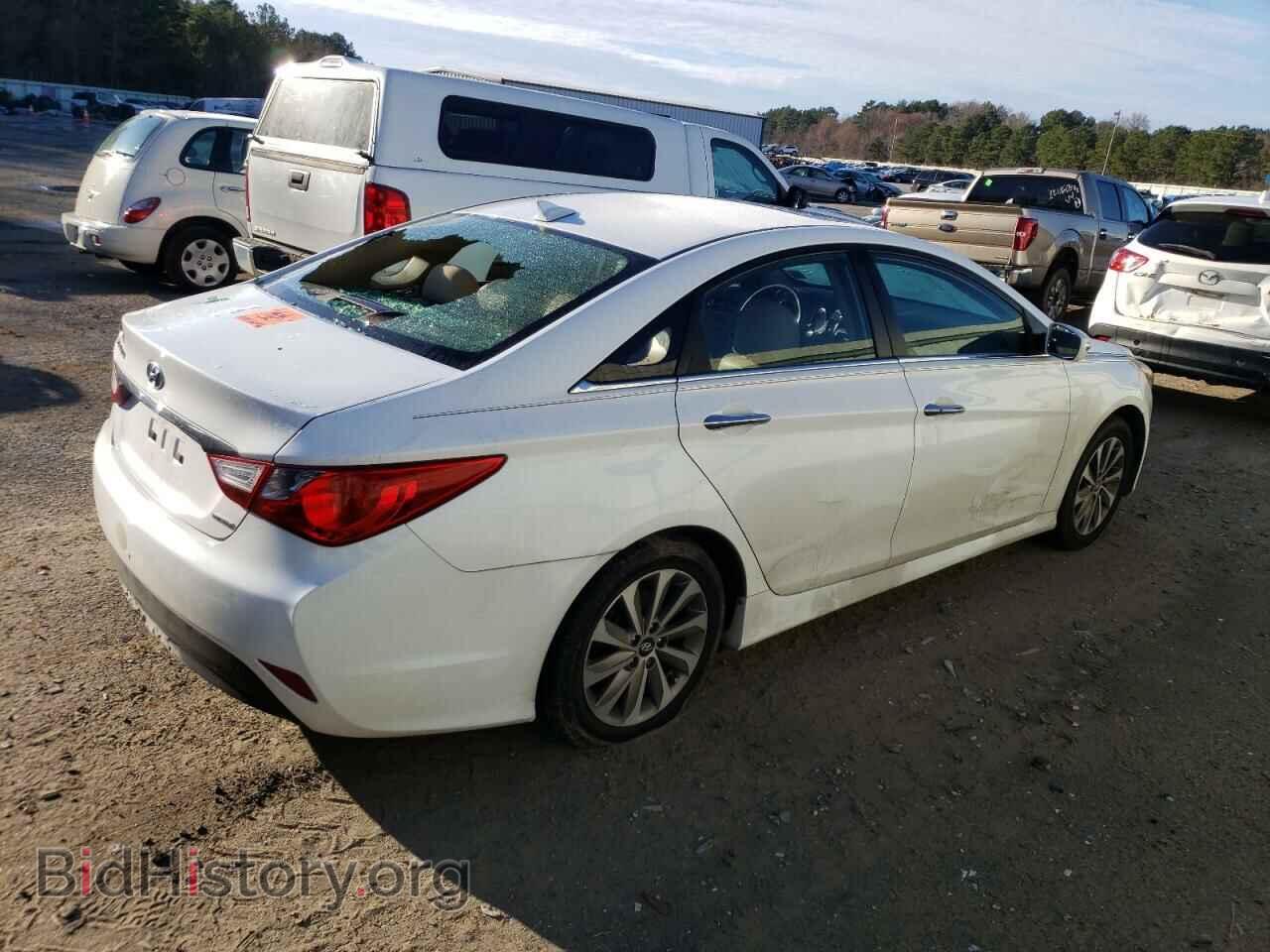 2014 HYUNDAI SONATA - VIN: 5NPEC4AC4EH875427 - Фото 3