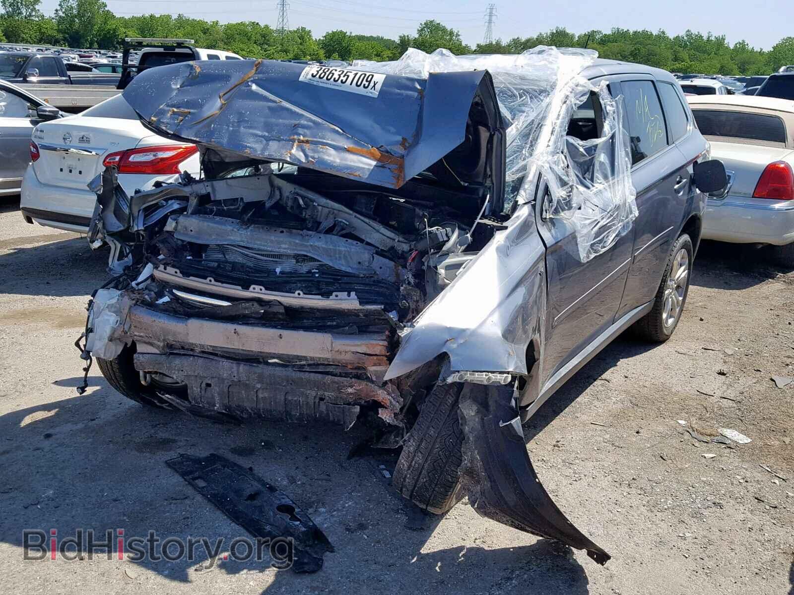 2014 MITSUBISHI OUTLANDER - VIN: JA4JZ4AX8EZ014657 - Фото 2