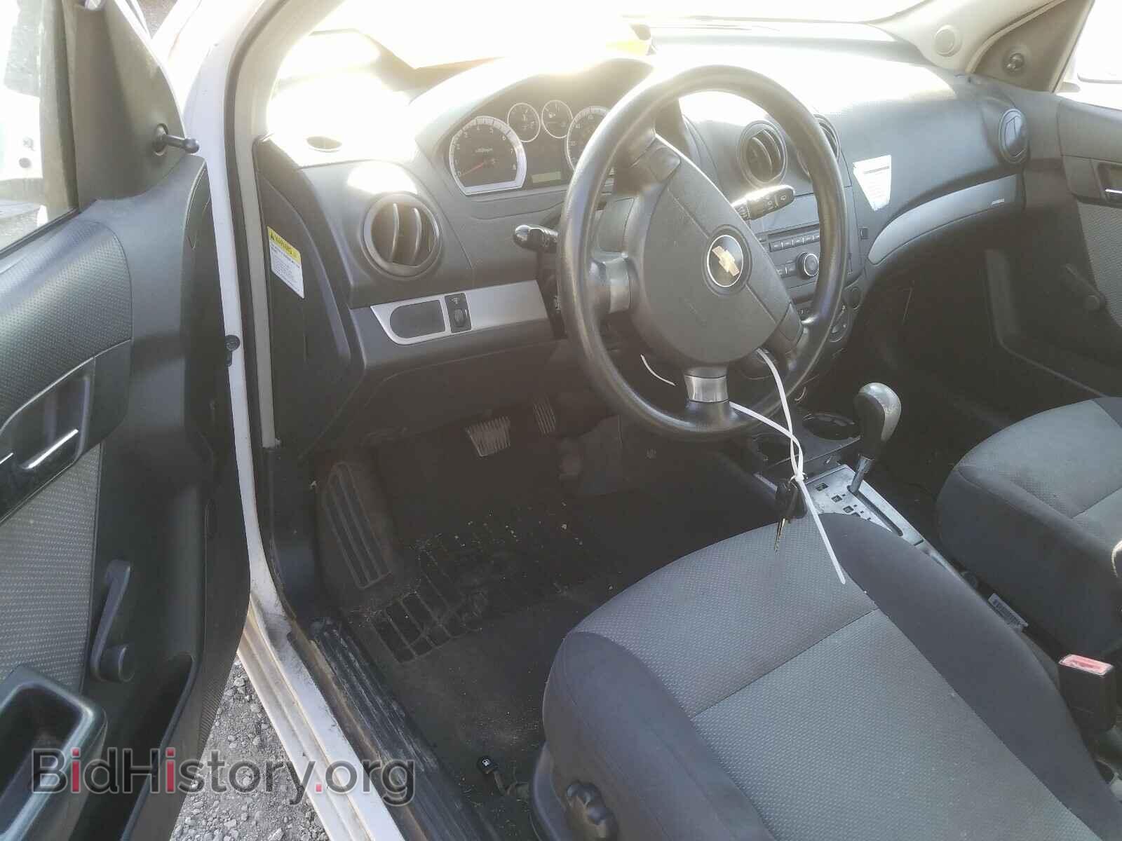 2009 CHEVROLET AVEO - VIN: KL1TD66E09B396480 - Фото 9