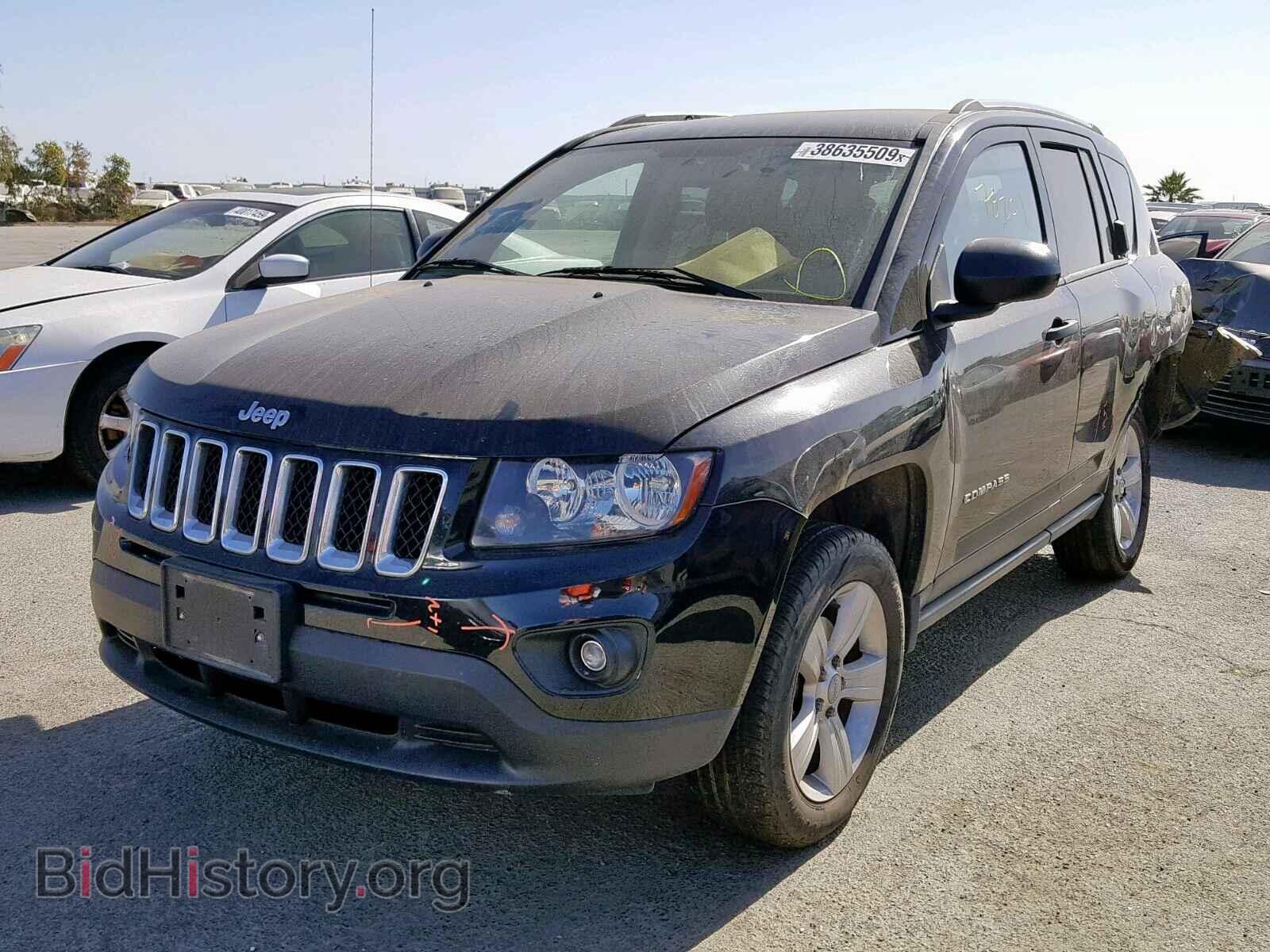 2014 JEEP COMPASS SP - VIN: 1C4NJCBB2ED796799 - Фото 2