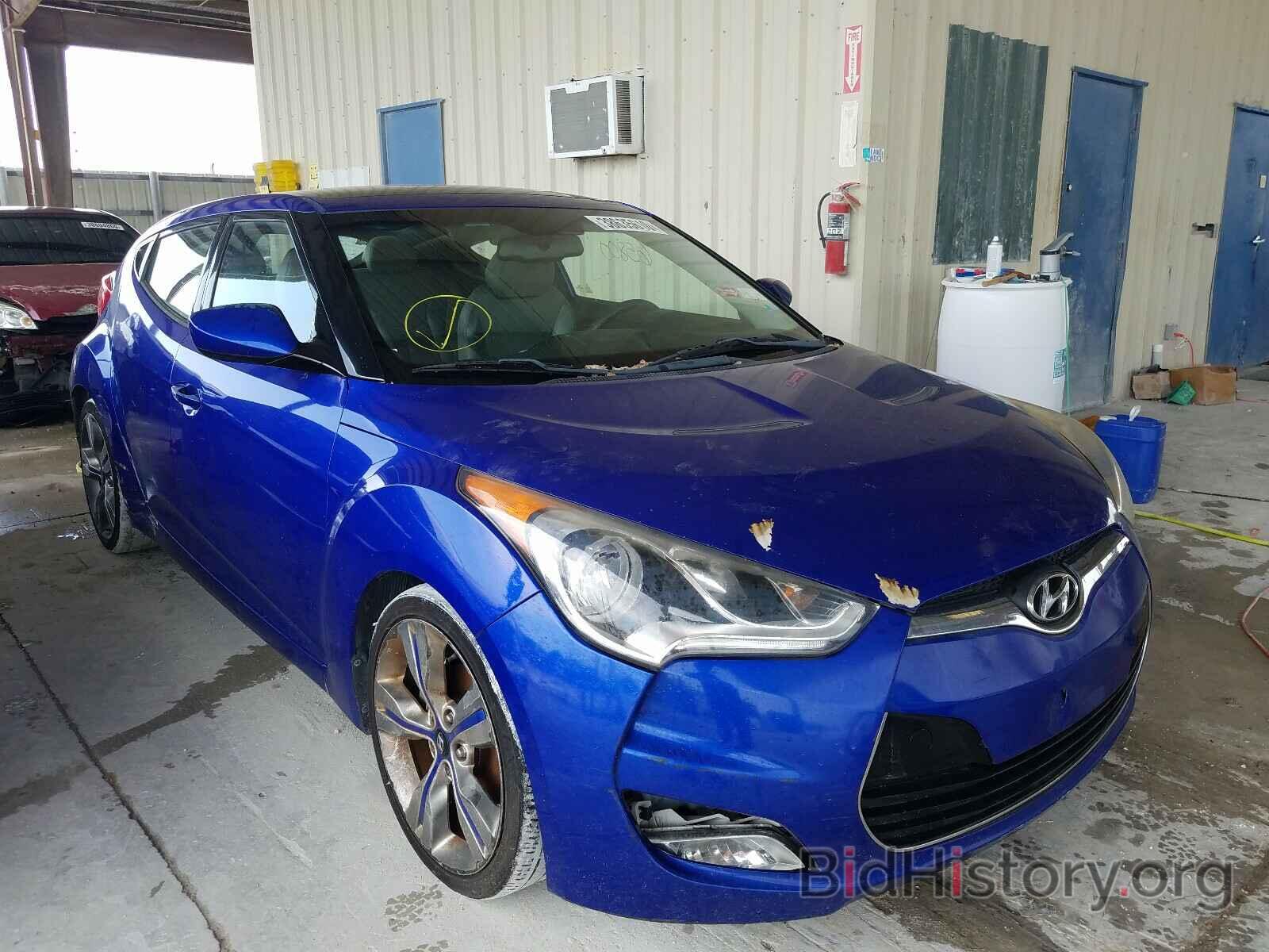 Photo KMHTC6AD4CU028370 - HYUNDAI VELOSTER 2012