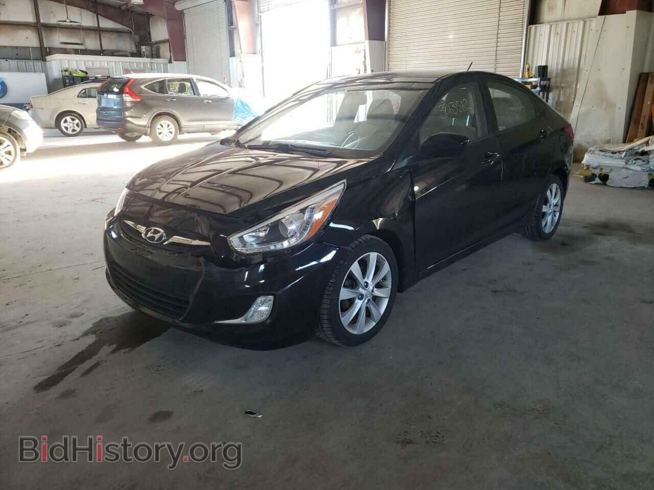 2014 HYUNDAI ACCENT - VIN: KMHCU4AE0EU760329 - Фото 2