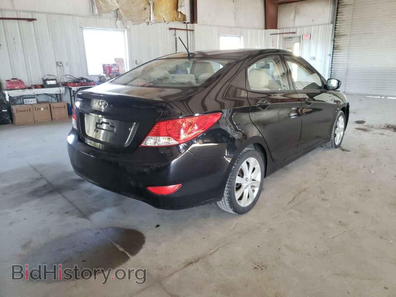 2014 HYUNDAI ACCENT - VIN: KMHCU4AE0EU760329 - Фото 4