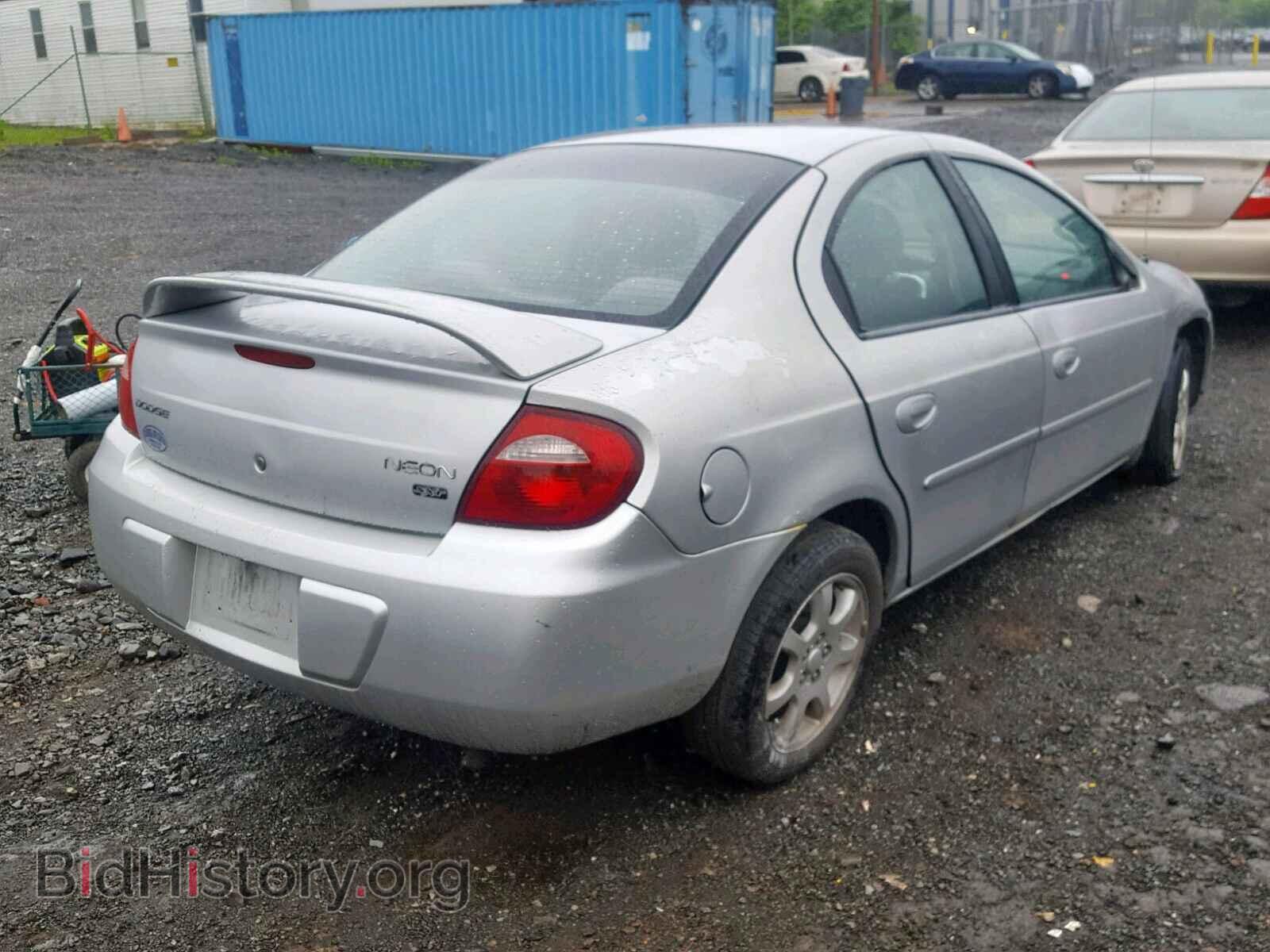 2005 DODGE NEON - VIN: 1B3ES56C75D283920 - Фото 4