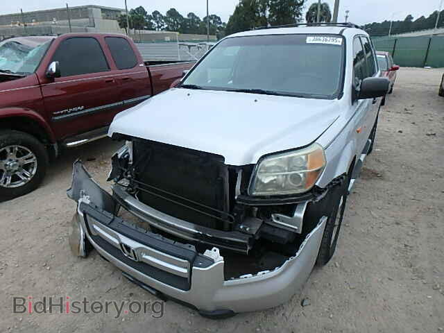 2006 HONDA PILOT - VIN: 5FNYF28196B024883 - Фото 2