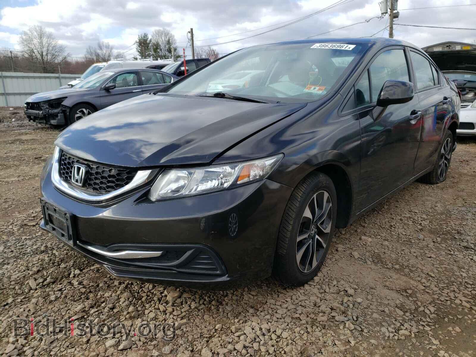 2013 HONDA CIVIC - VIN: 19XFB2F87DE235862 - Фото 2