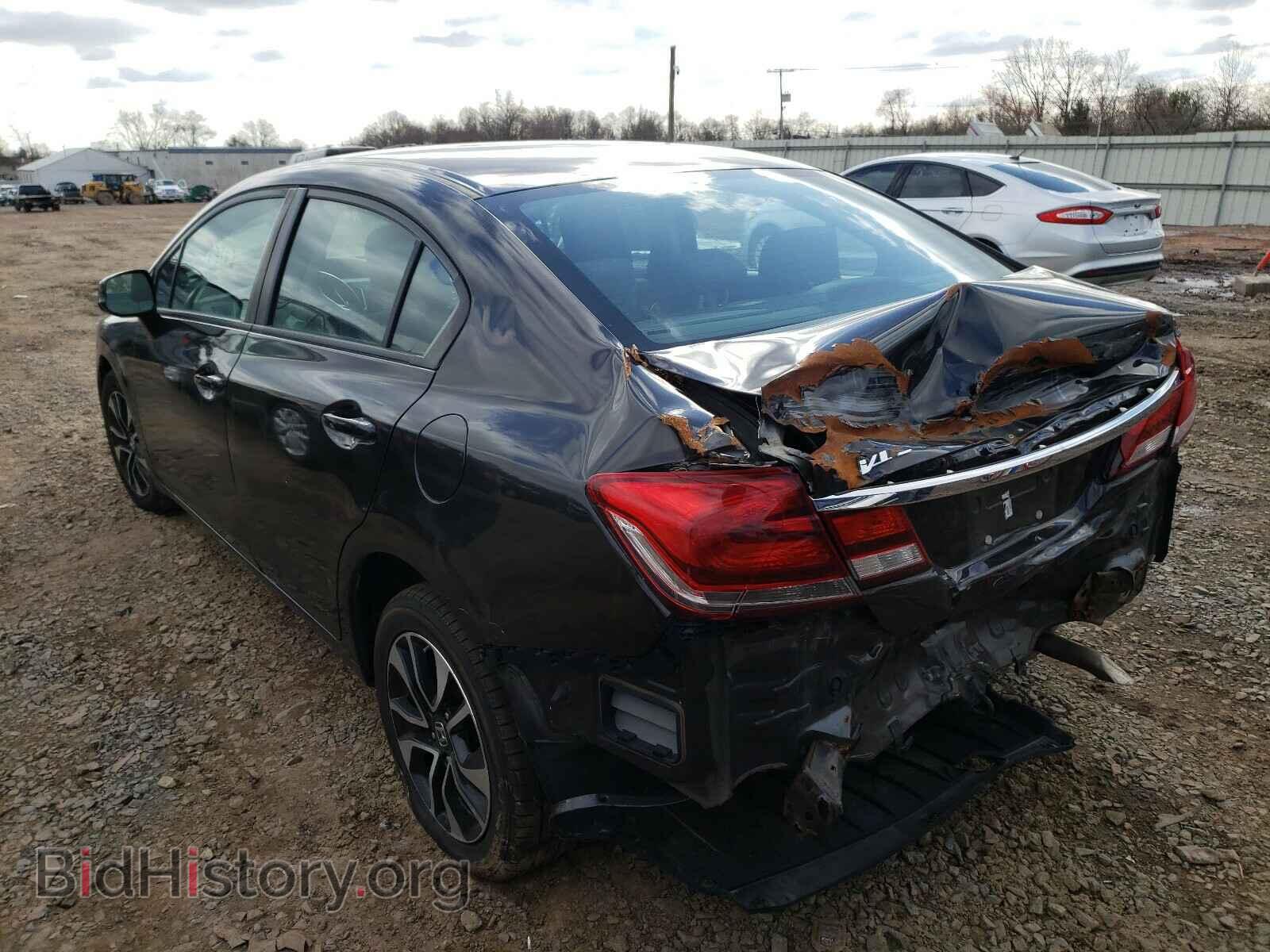 2013 HONDA CIVIC - VIN: 19XFB2F87DE235862 - Фото 3