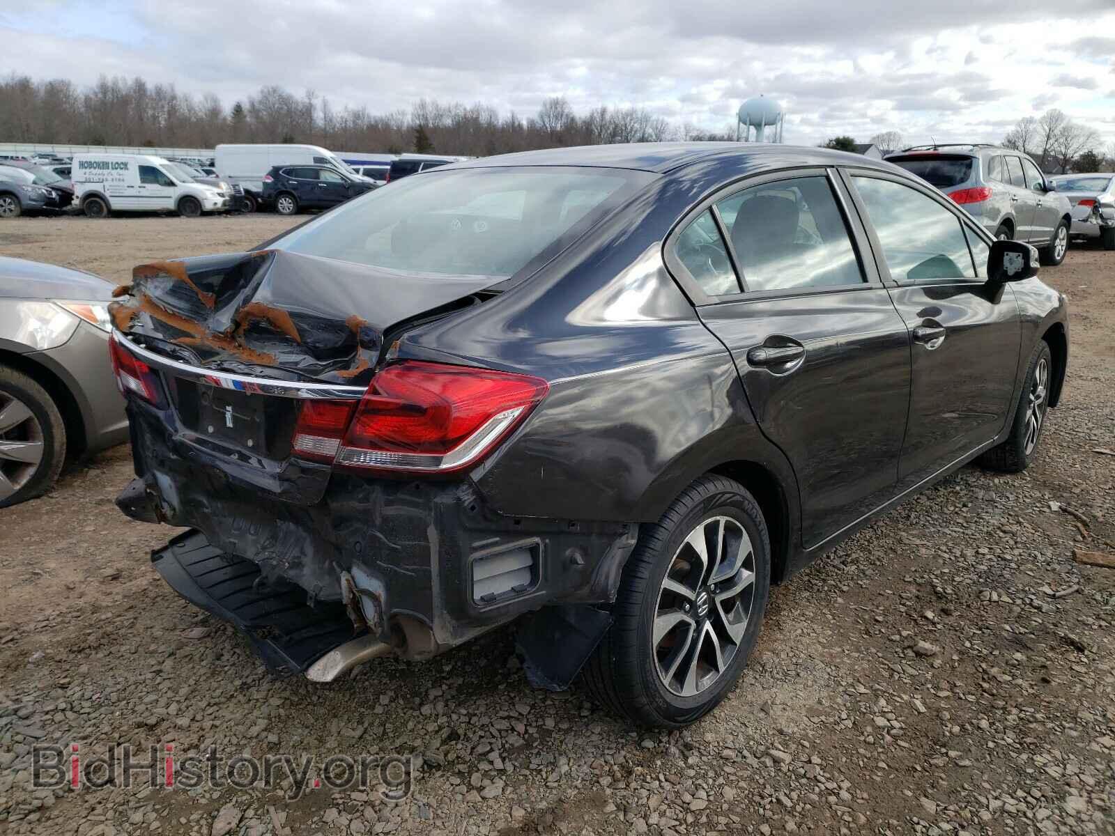2013 HONDA CIVIC - VIN: 19XFB2F87DE235862 - Фото 4