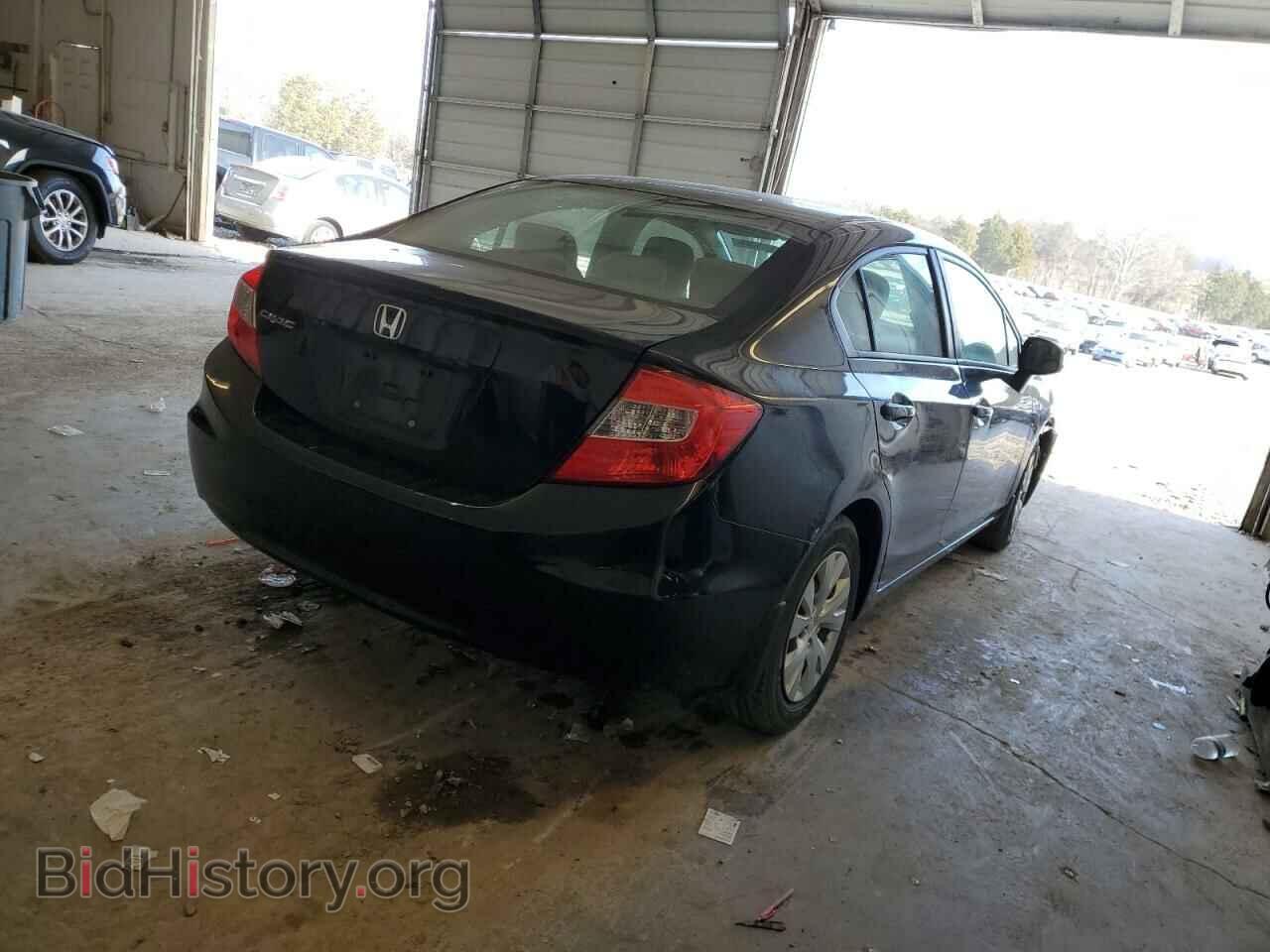 2012 HONDA CIVIC - VIN: 19XFB2F50CE057202 - Фото 3