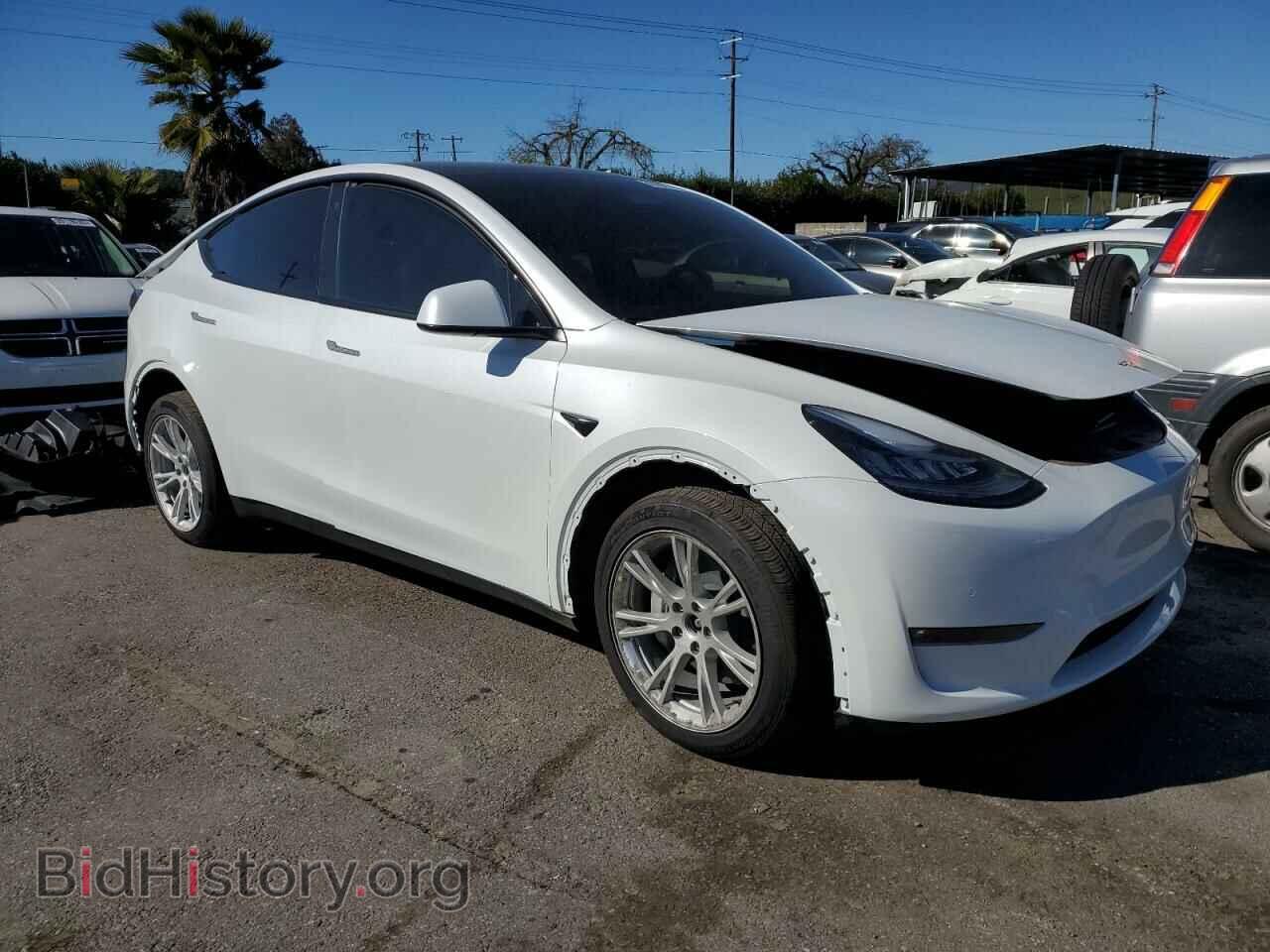 2022 TESLA MODEL Y - VIN: 7SAYGAEE0NF456620 - Фото 4