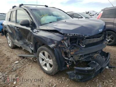 2014 Jeep COMPASS, gray — VIN 1C4NJDBB8ED801719, Copart