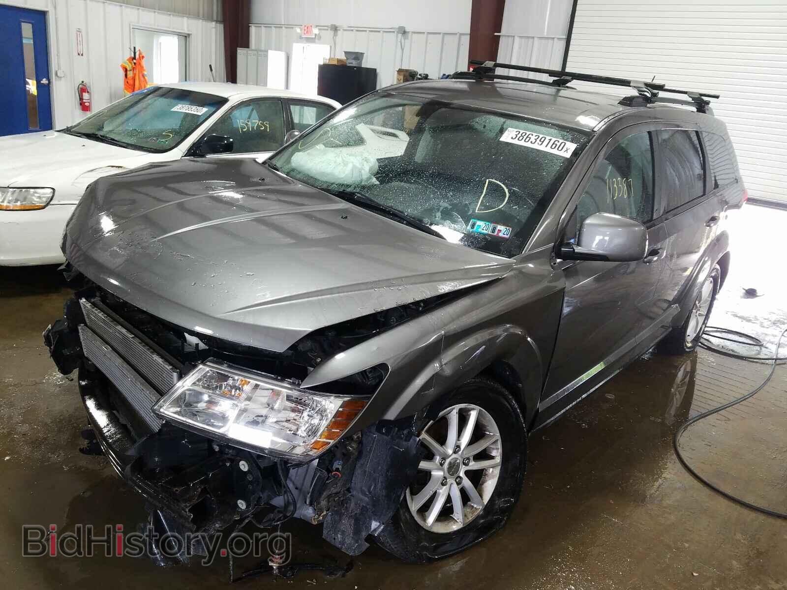 2013 DODGE JOURNEY - VIN: 3C4PDCBG0DT587985 - Фото 2