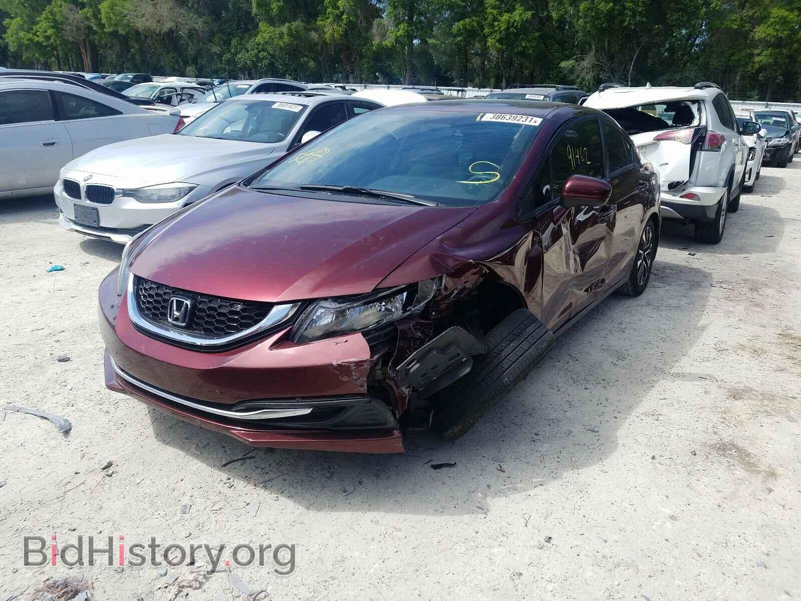 2014 HONDA CIVIC - VIN: 19XFB2F81EE073194 - Фото 2