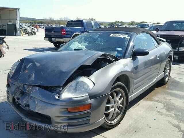 2002 MITSUBISHI ECLIPSE - VIN: 4A3AE85H62E022588 - Фото 2