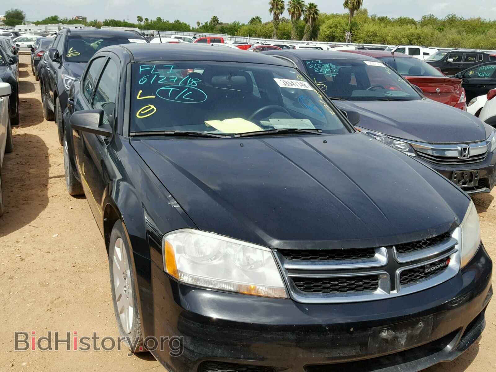Фотография 1C3CDZAB9DN632997 - DODGE AVENGER 2013