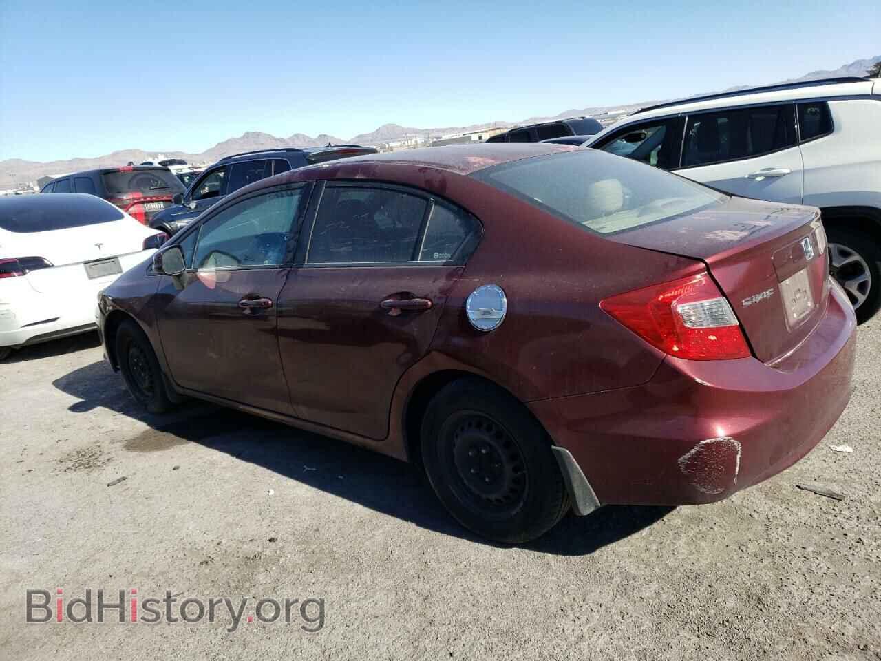 2012 HONDA CIVIC - VIN: 2HGFB2F56CH596185 - Фото 2
