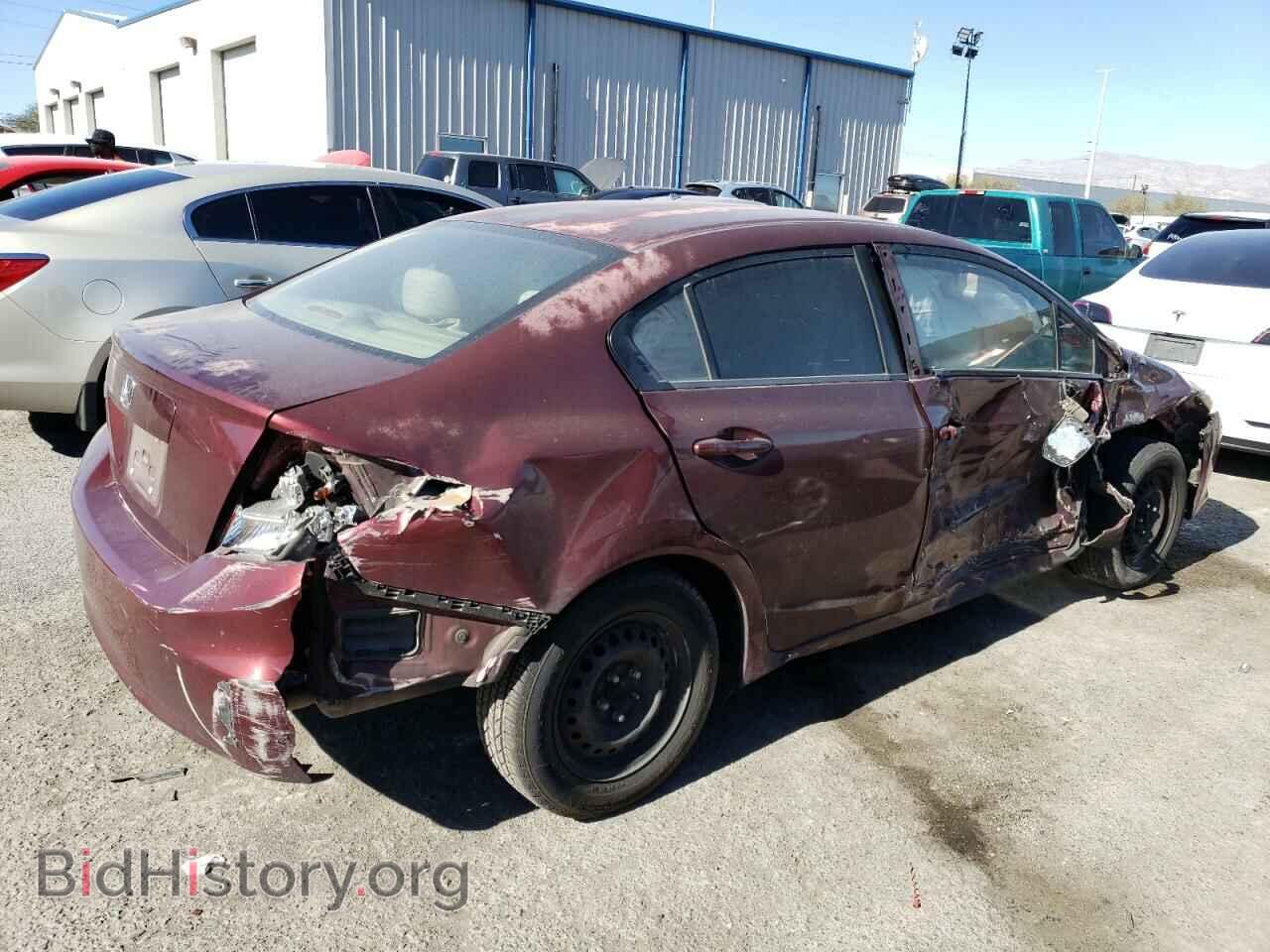 2012 HONDA CIVIC - VIN: 2HGFB2F56CH596185 - Фото 3