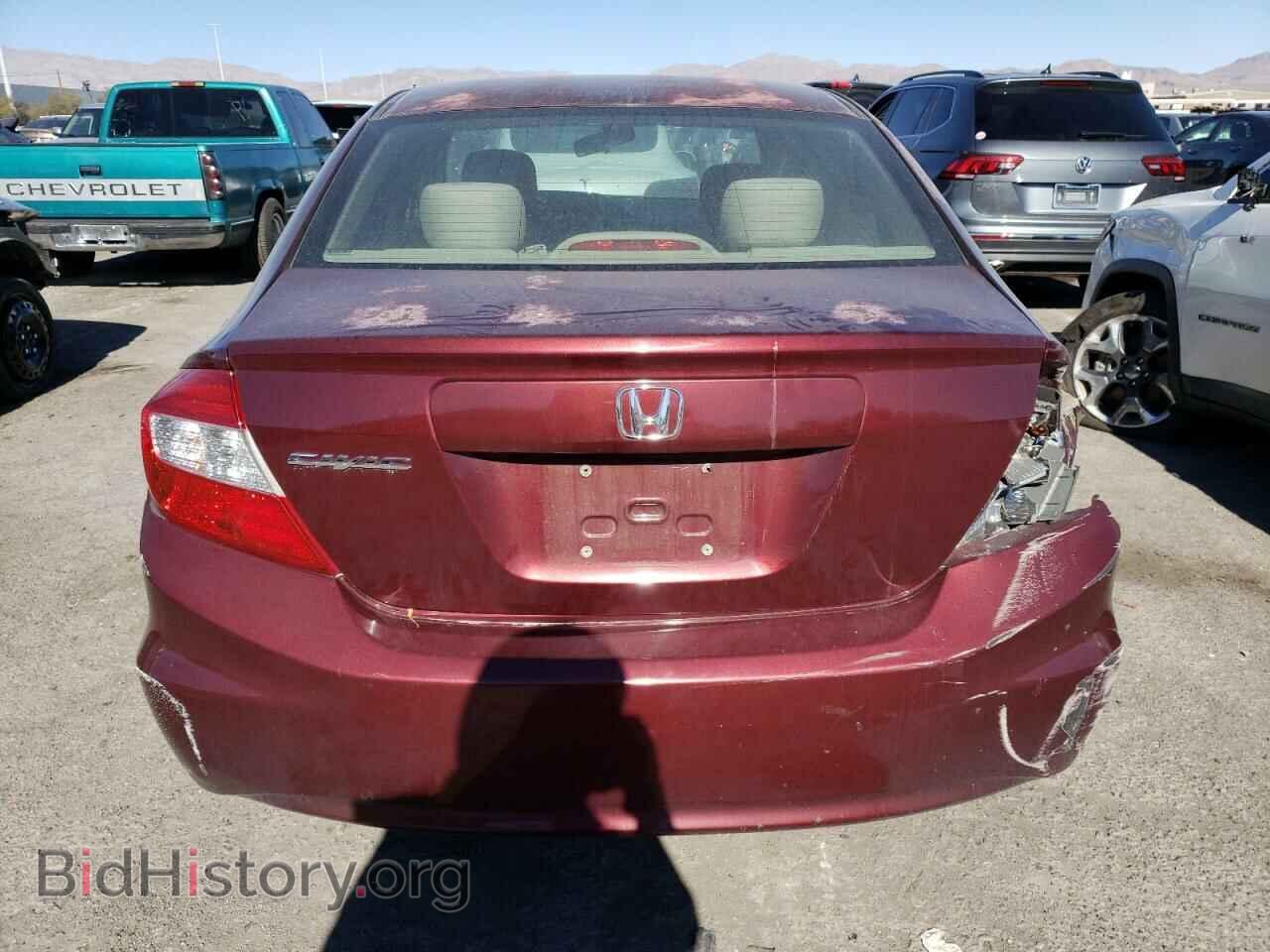 2012 HONDA CIVIC - VIN: 2HGFB2F56CH596185 - Фото 6