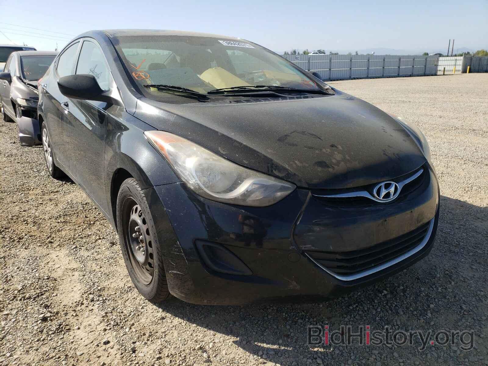 Photo 5NPDH4AE8BH011491 - HYUNDAI ELANTRA 2011