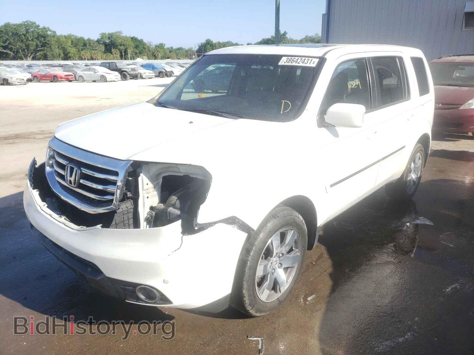 2013 HONDA PILOT - VIN: 5FNYF3H93DB030350 - Фото 2