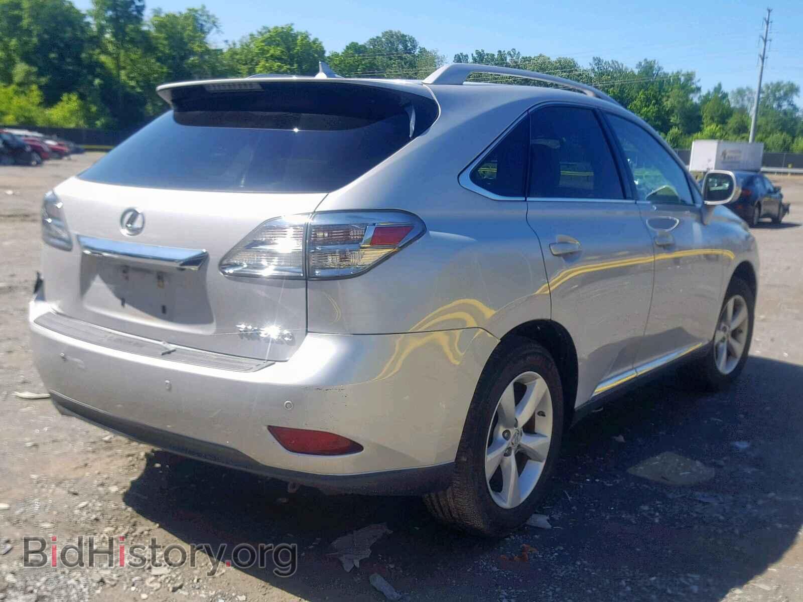 2012 LEXUS RX 350 - VIN: 2T2BK1BA0CC133488 - Фото 4