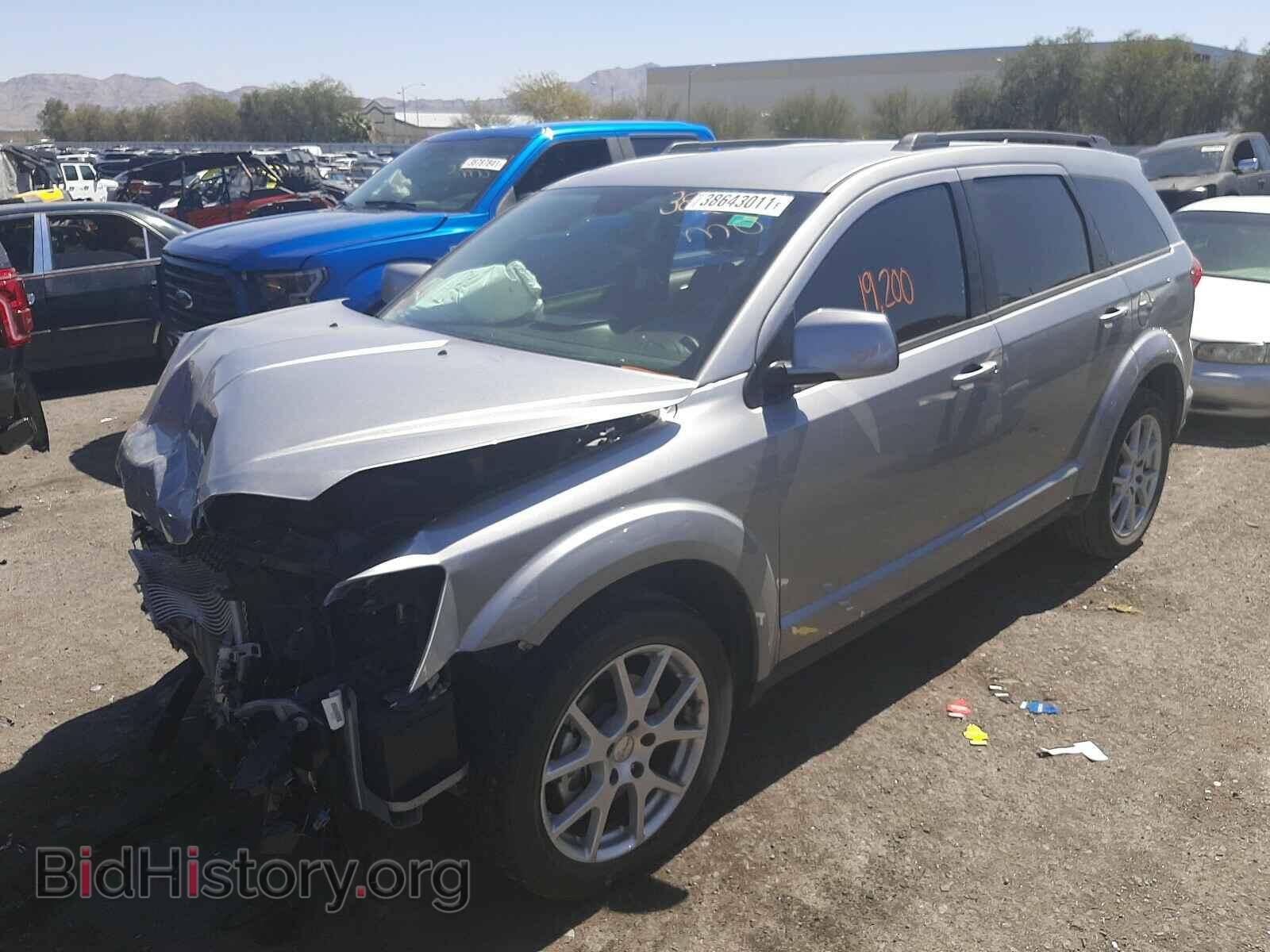 2017 DODGE JOURNEY - VIN: 3C4PDCBG8HT670781 - Фото 2