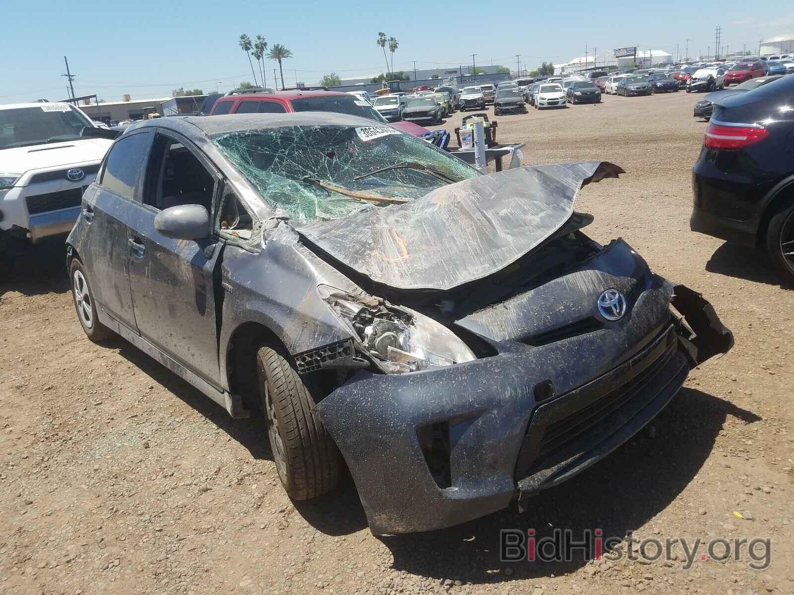 Photo JTDKN3DU6E1768981 - TOYOTA PRIUS 2014