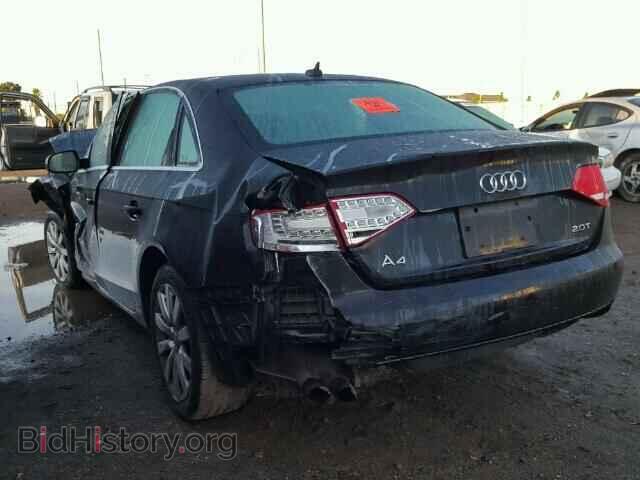 2010 AUDI A4 - VIN: WAUEFBFLXAN007010 - Фото 3